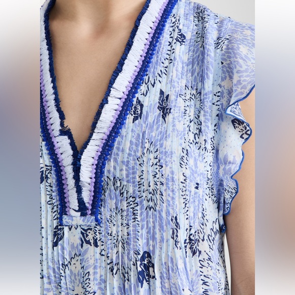 NWOT Poupette St. Barth — Sasha Floral Print Mini Dress - Picture 6 of 12